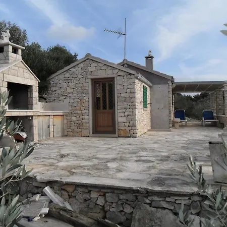 Robinson House In With Sea View, Terrace * Zrnovo